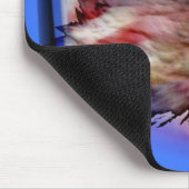 Eagle und Flagge Mousepad (Ecke)