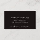 Eagle und Rolle-Visitenkarte Visitenkarte (Rückseite)