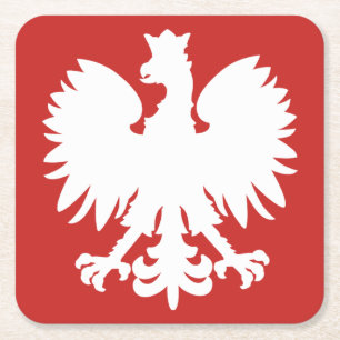 Eagle-Untersetzer Rechteckiger Pappuntersetzer