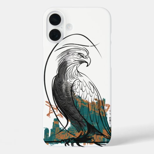 Eagle-"Urban Sentinel" Case-Mate iPhone Hülle (Rückseite)