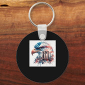 Eagle Usa Sticker Schlüsselanhänger (Vorderseite)