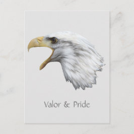 Eagle Valor & Pride individuell anpassbar Postkarte