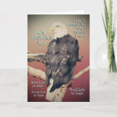 Eagle Vatertagskarte Karte (Vorderseite)