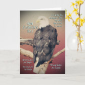 Eagle Vatertagskarte Karte (Gelbe Blume)