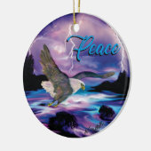 Eagle verbreitet Frieden Keramik Ornament (Links)