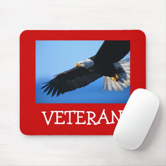Eagle, VETERAN Mousepad (Mit Mouse)