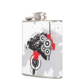 Eagle Vinyl Wrapped Flask Flachmann (Links)