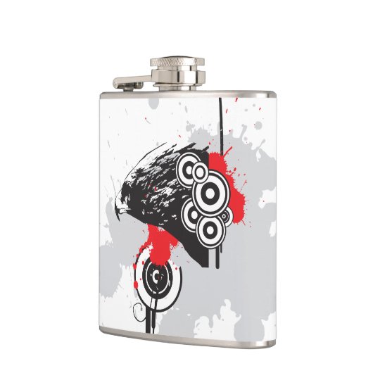 Eagle Vinyl Wrapped Flask Flachmann (Links)