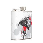 Eagle Vinyl Wrapped Flask Flachmann (Rechts)