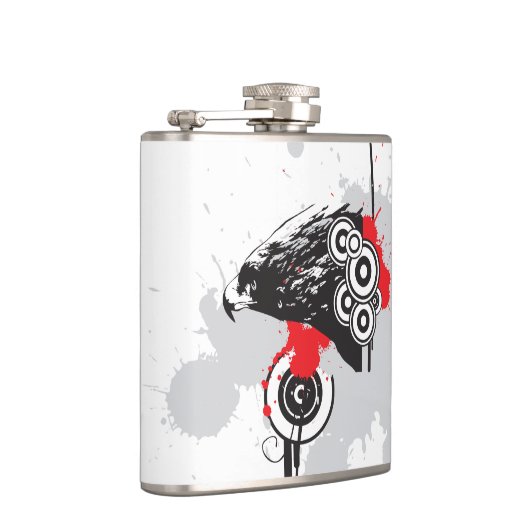 Eagle Vinyl Wrapped Flask Flachmann (Rechts)