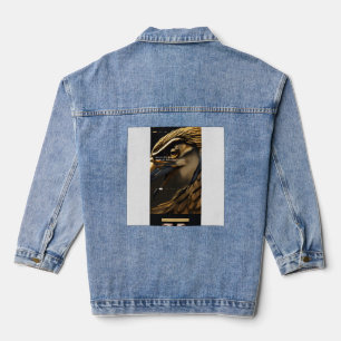 Eagle Vision — Luxuriöse dunkle UI-Landingpage Jeansjacke
