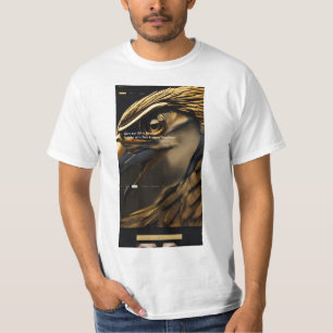Eagle Vision — Luxuriöse dunkle UI-Landingpage T-Shirt