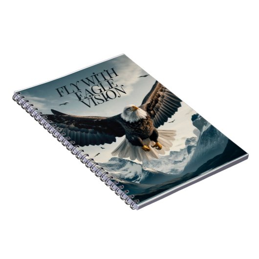 Eagle Vision Spiral Notebook Notizblock (Rechte Seite)