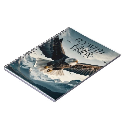 Eagle Vision Spiral Notebook Notizblock (Linke Seite)
