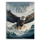 Eagle Vision Spiral Notebook Notizblock (Vorderseite)