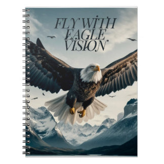 Eagle Vision Spiral Notebook Notizblock