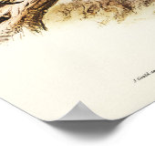 Eagle von Elizabeth Gould Poster (Ecke)