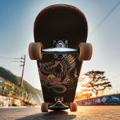 Eagle Vs Snake Retro Tattoo Style Individuelle Nam Skateboard