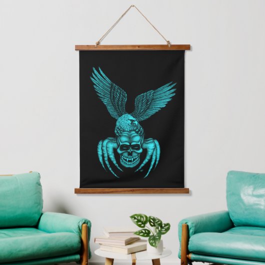 Eagle Wandteppich Mit Holzrahmen (Wohnzimmer)