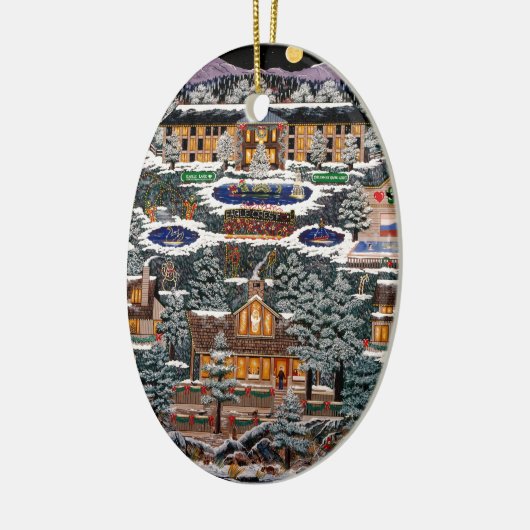 Eagle Wappen Resort Keramikornament (Links)