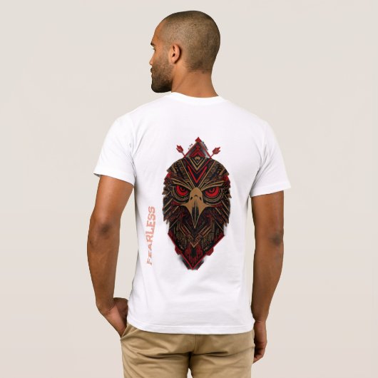 Eagle warrior T-Shirt (Schwarz voll)