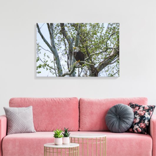 Eagle Watch out Leinwanddruck (Insitu (Wohnzimmer))