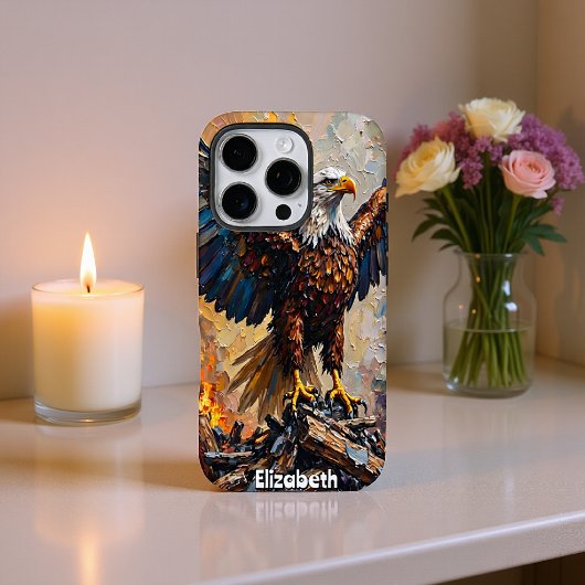 Eagle wiederbelebt, fiery aufgetaucht Case-Mate iPhone hülle