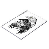 Eagle Wild Animal Nature Illustration Art Notizblock (Linke Seite)