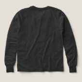 Eagle wing golden print Kids' Long Sleeve Shirt (Design Rückseite)