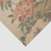 Eagle With a Uptured Claw Azalea Bush von Shunman Seidenpapier (Detail)