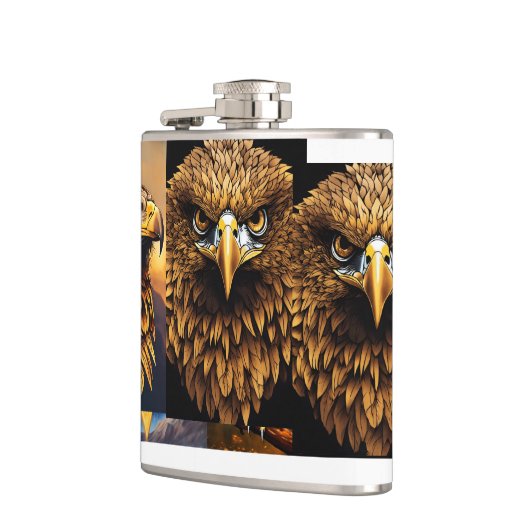 Eagle Wrapped Flask Flachmann (Links)