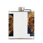 Eagle Wrapped Flask Flachmann (Rückseite)