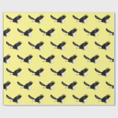 Eagle Wrapping Paper Geschenkpapier (Flach)
