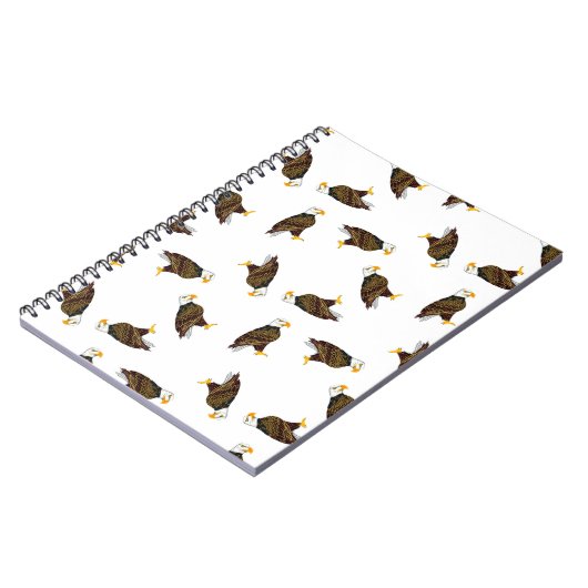 Eagle-Wurf-Notizbuch Notizblock (Linke Seite)