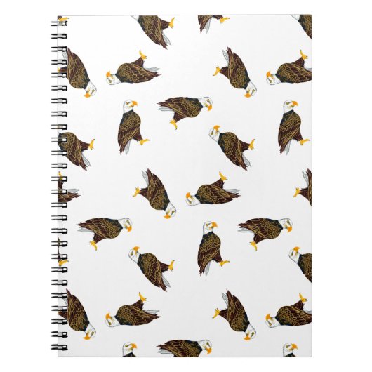 Eagle-Wurf-Notizbuch Notizblock (Vorderseite)