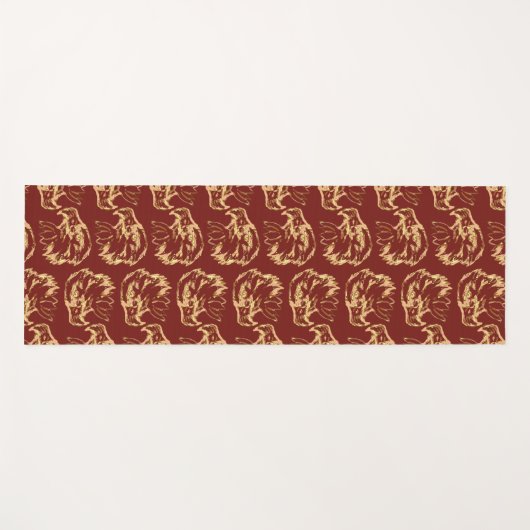 Eagle Yogamatte (Vorderseite (Horizontal))