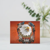 EagleDreamcatcher-Postcard Postkarte (Stehend Vorderseite)