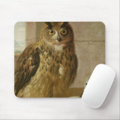 Eagleeule und -katze mit toten Ratten Mousepad (Mit Mouse)
