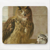 Eagleeule und -katze mit toten Ratten Mousepad (Vorne)