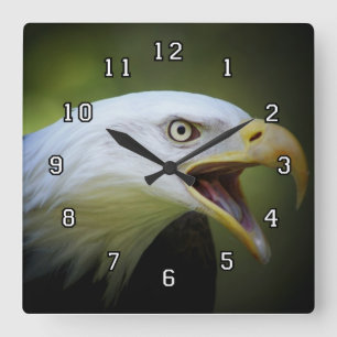 Eaglehauptuhr Quadratische Wanduhr