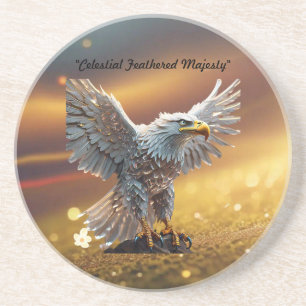 "Eagle's Celestial Crystal Glow" Getränkeuntersetzer