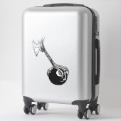 Eagles Claw 8 Ball Pool Billard Spielkunst Aufkleber (Koffer)