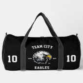 Eagles "Customizable" Sport Team Duffle Bag (Vorderseite)