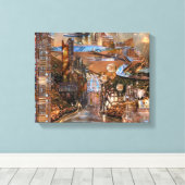 Eagle's Den Wrapped Canvas Leinwanddruck (Insitu (Holzboden))