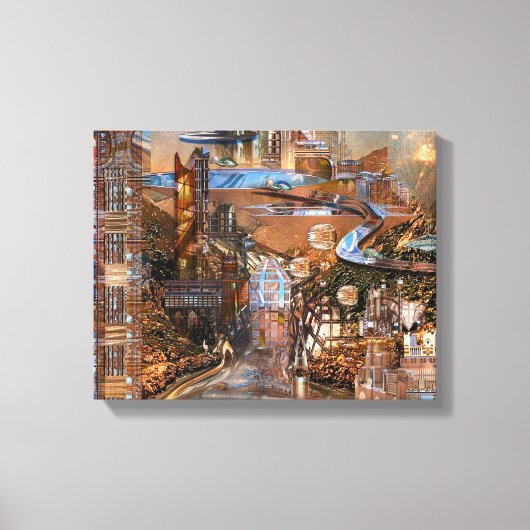 Eagle's Den Wrapped Canvas Leinwanddruck (Vorderseite)