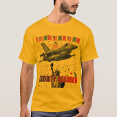 Eagle's Freedom Flight Gold T-Shirt (Vorderseite)