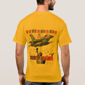 Eagle's Freedom Flight Gold T-Shirt (Rückseite)
