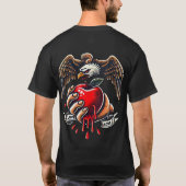 Eagle's Grip of Liebe" T-Shirt (Rückseite)