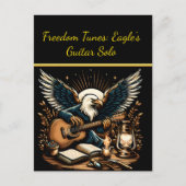 Eagles Guitar Solo Postkarte (Vorderseite)