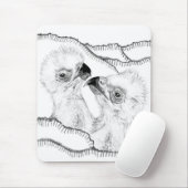 EAGLES HARRIET + M15 E17 + E18 VIPs BEI CROW Mousepad (Mit Mouse)